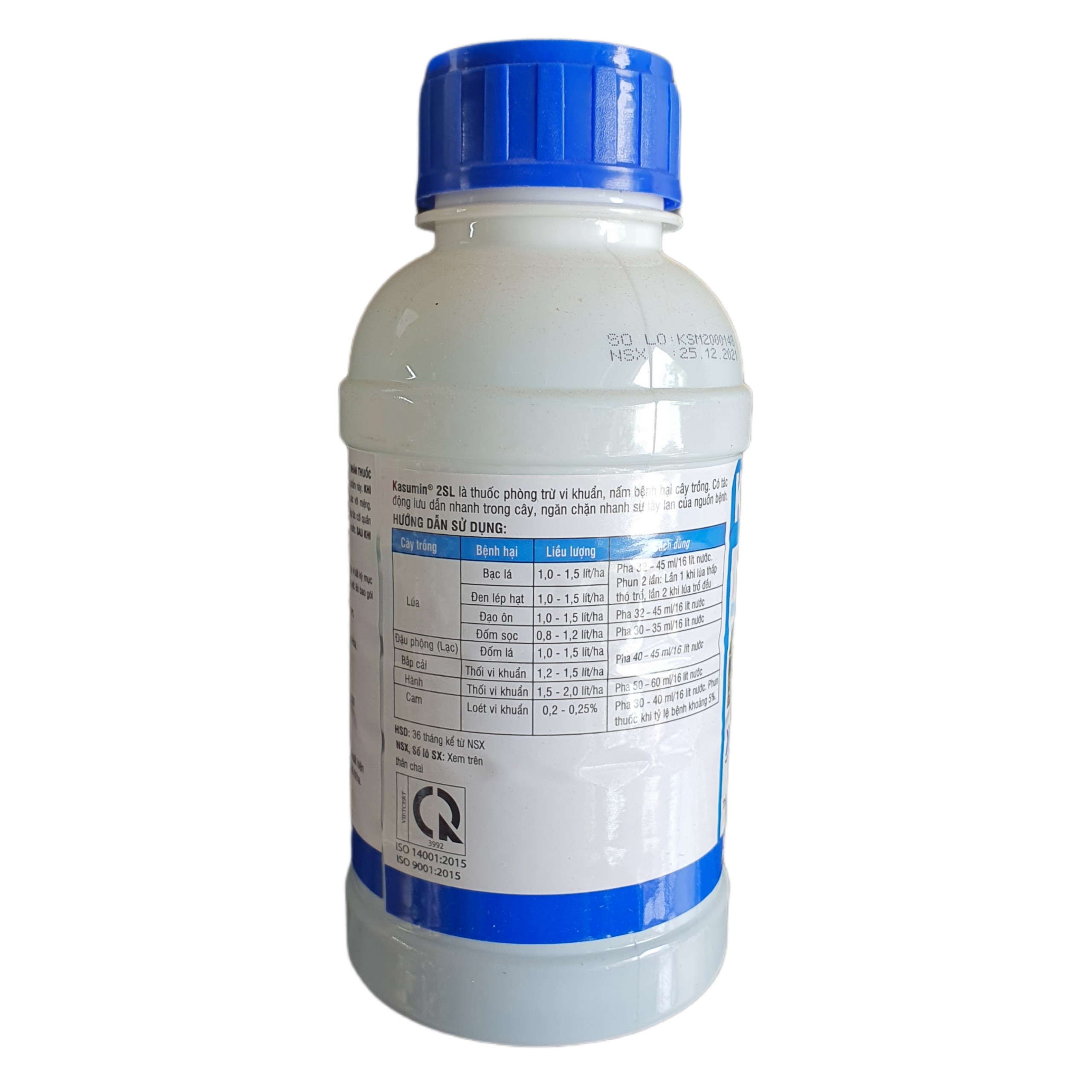 Thuốc trừ nấm vi khuẩn KASUMIN - Chai 400ml