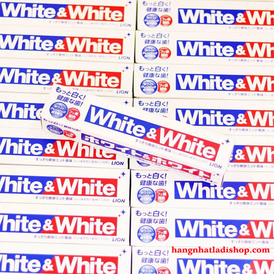KEM ĐÁNH RĂNG WHITE WHITE - Nhật