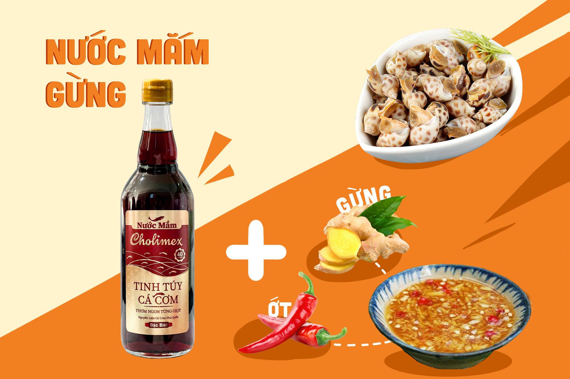 Nước mắm Cholimex 40 độ đạm - 500ml