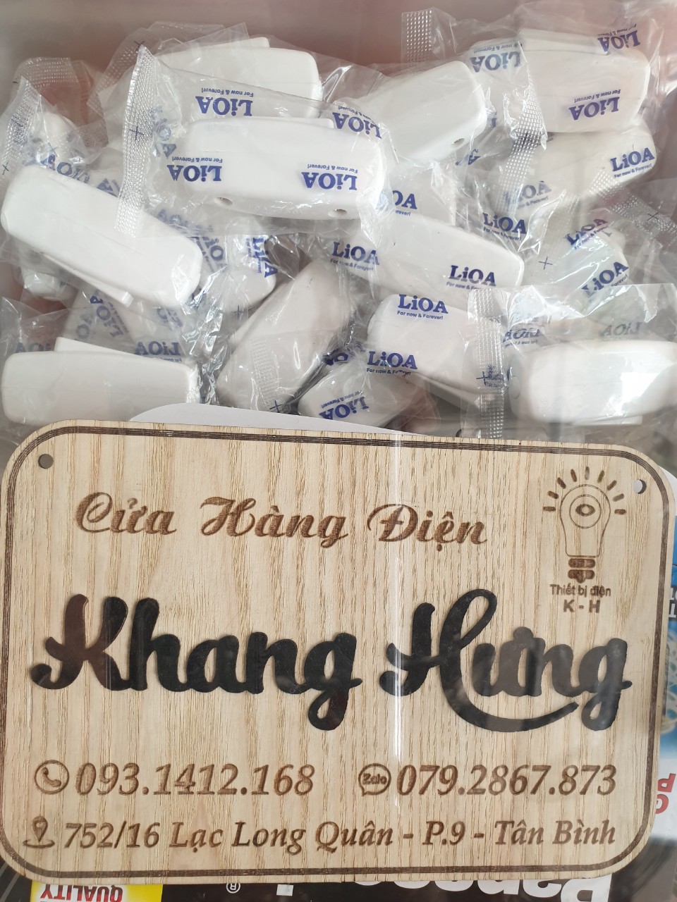 Công tắc điện quả nhót LIOA CQN10A