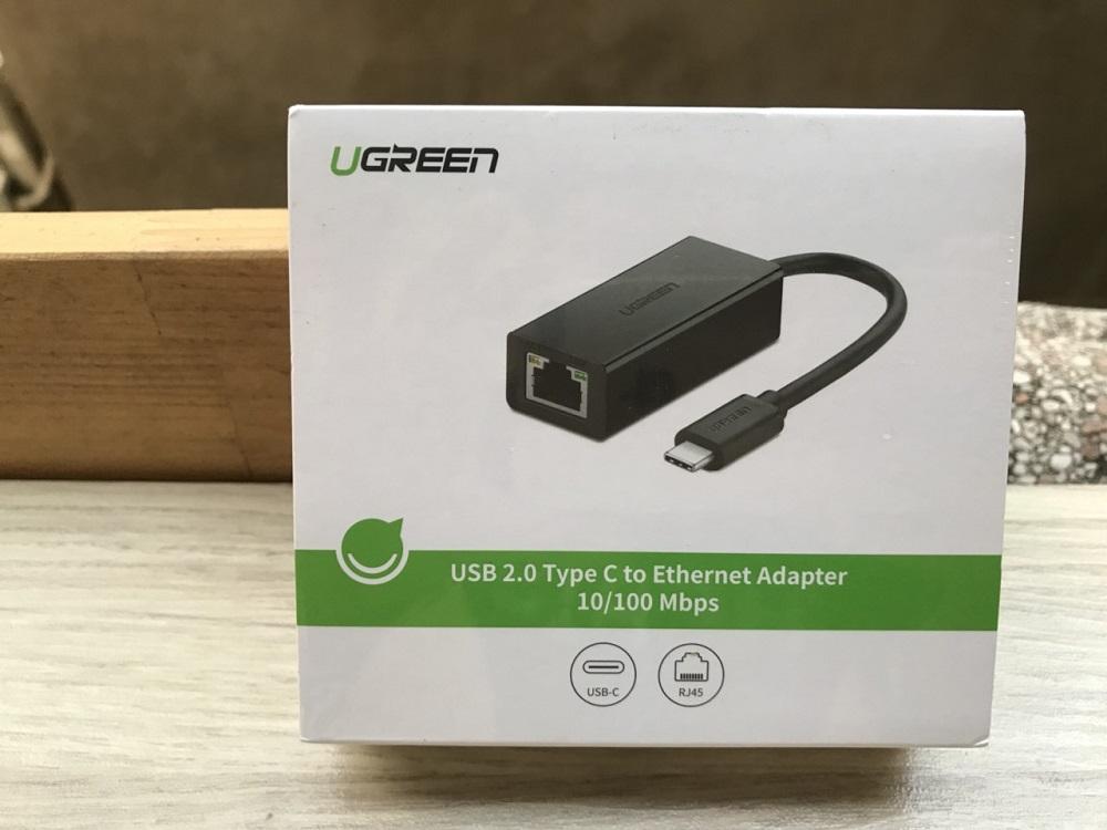 Cáp USB Type C To Lan Ethernet Adapter Ugreen UG-40381