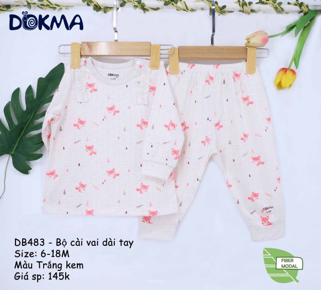 DOKMA BỘ DÀI TAY MỎNG CHO BÉ