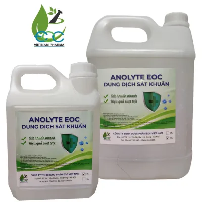 [Combo] Dung dịch sát khuẩn ANOLYTE EOC can 2 + 5 lít (nước A)