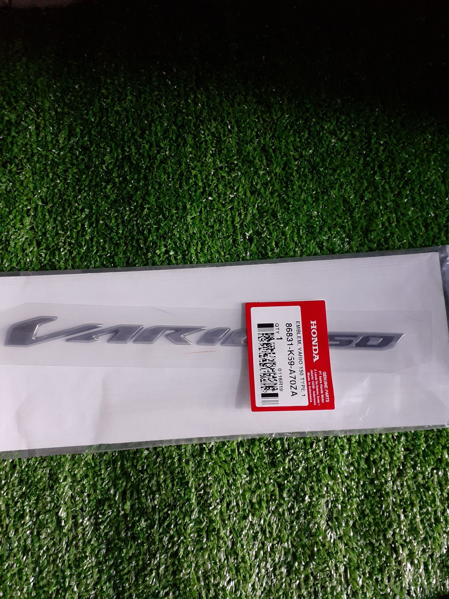 [HCM]cặp tem chữ nổi Vario 150
