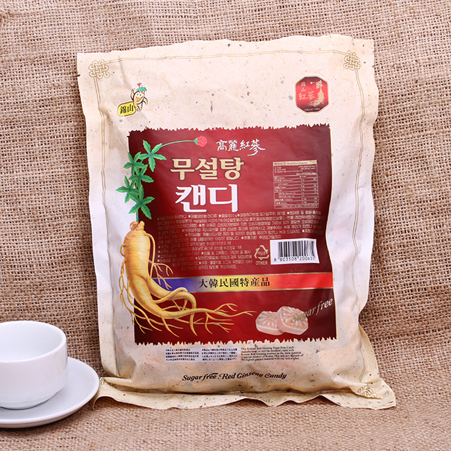 [HCM]Kẹo sâm không đường Hàn Quốc 500gr
