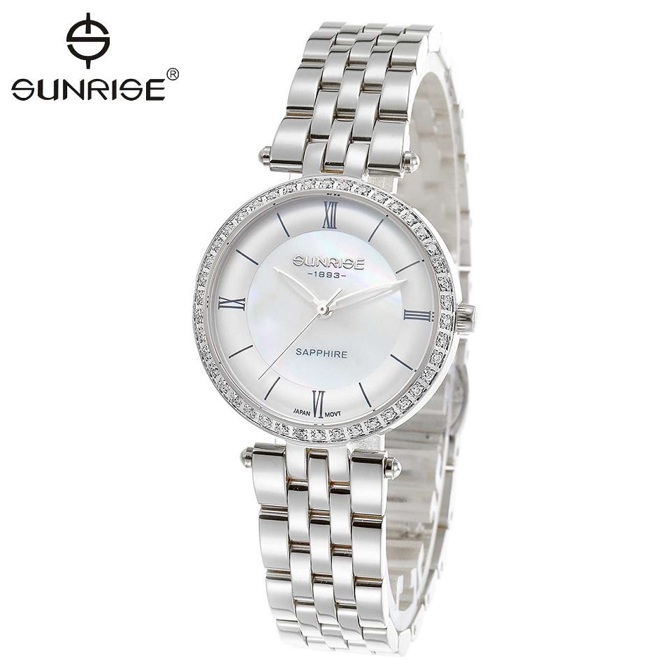 [HCM]Đồng hồ nữ SUNRISE 2217AB Chính hãng