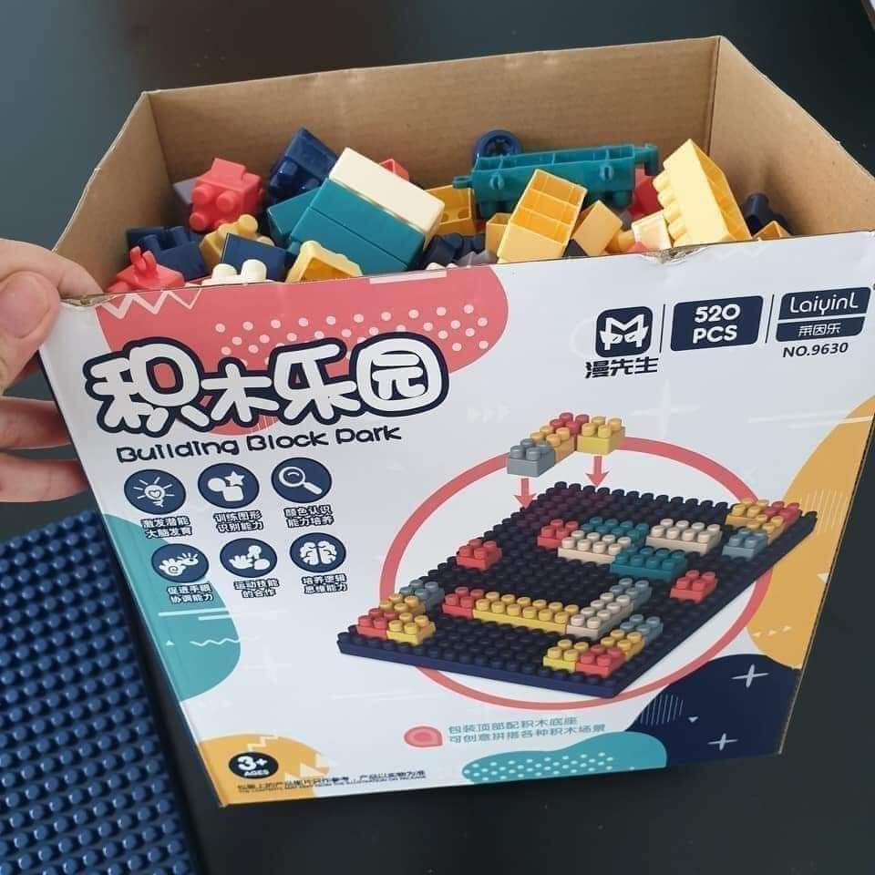 bộ đồ chơi lego trẻ em 520 chi tiết