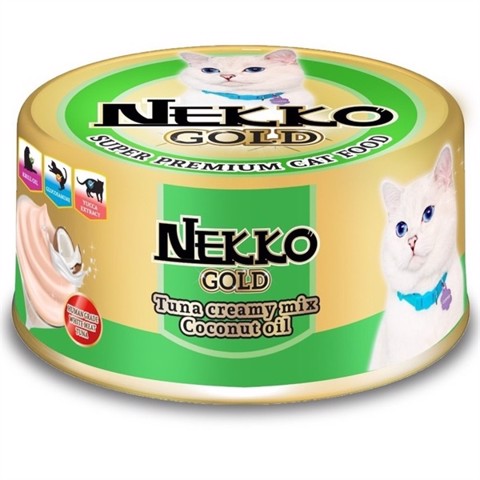 Pate cho mèo Nekko Gold lon 85g
