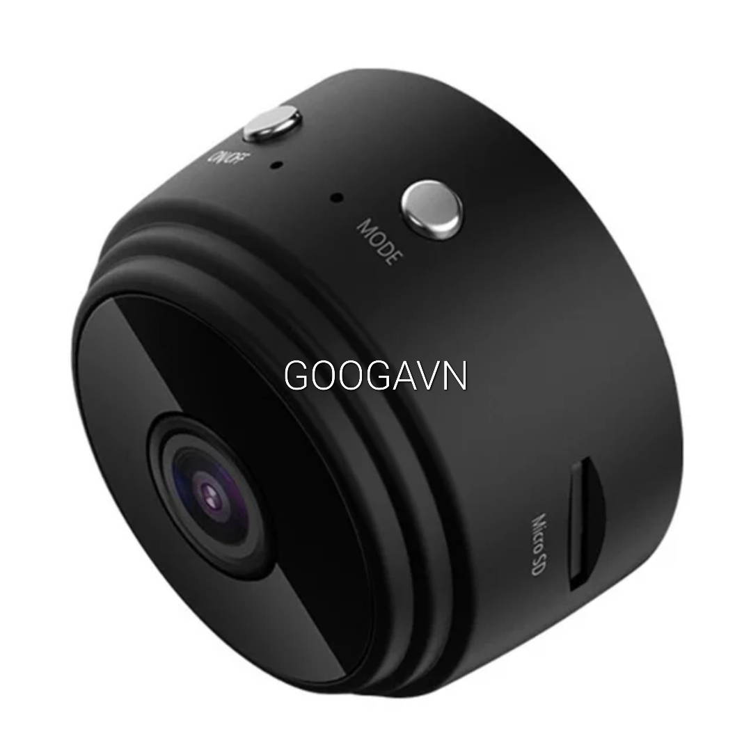 Camera mini app Hopeway wifi không dây sử dụng trong nhà, sạc pin , quay đêm hồng ngoại , chân đế hit nam châm