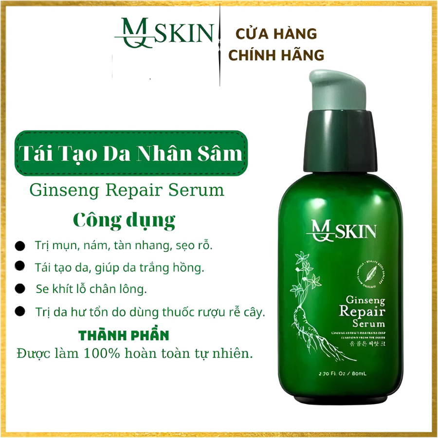 Serum tái tạo da nhân sâm MQ 80ml