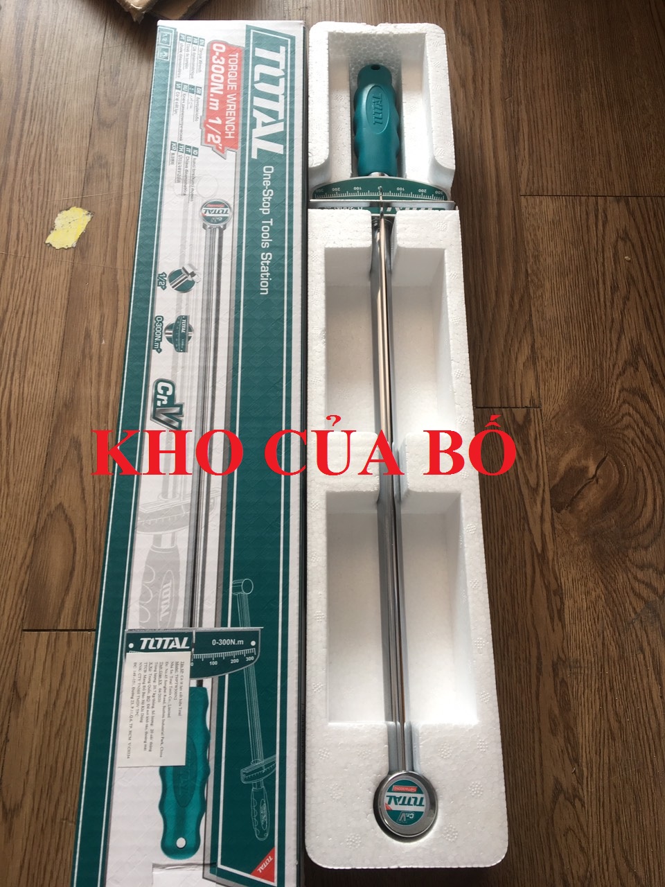 Cần siết lực 1/2" total THPTW300N2