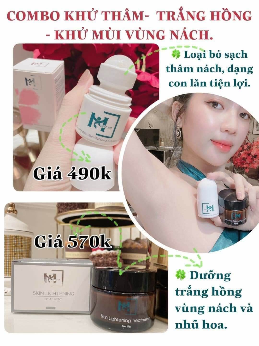 Lăn khử mùi - trắng hồng vùng nách ( 1 con lăn )