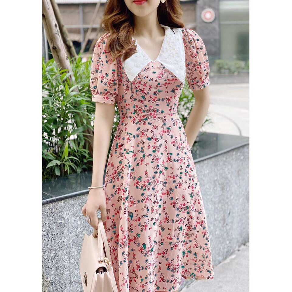 [HCM]Đầm nữ - Đầm hoa nhí dễ thương