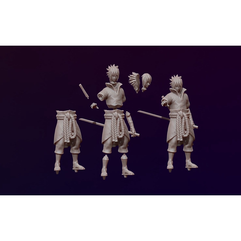 File in 3D Sasuke with Susanoo and Aoda