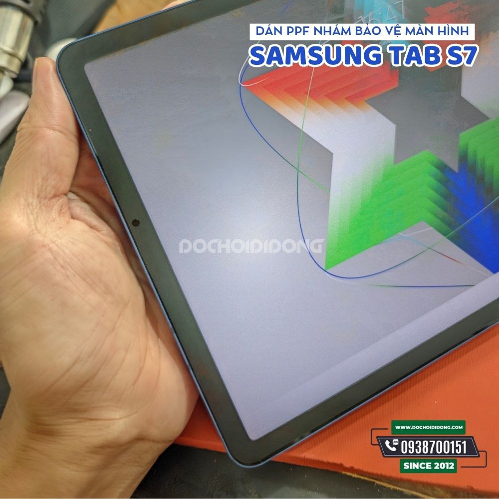 Miếng dán PPF Hydorgen Samsung Tab S7/ S7 Plus trong, nhám, đổi màu cao cấp