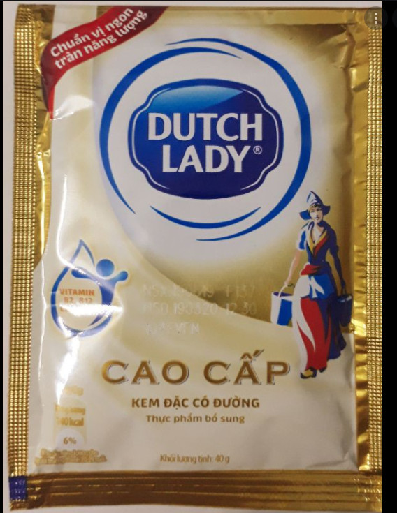 Combo 12 gói Sữa đặc cao cấp Cô gái Hà Lan (1 gói 40g)