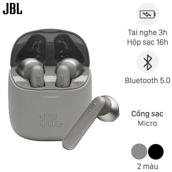 [HCM]Tai nghe Bluetooth True Wireless JBL Tune 220