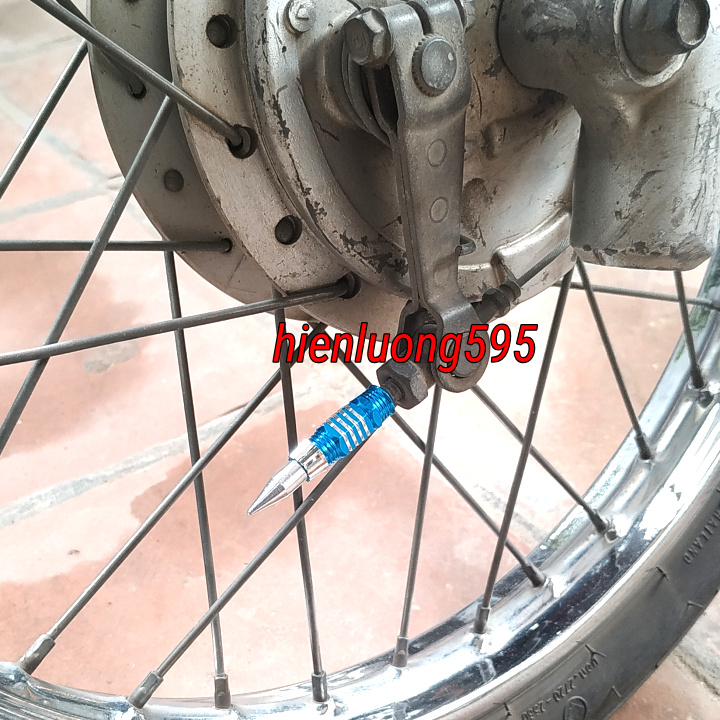 Ốc trang trí gắn đũa phanh xe máy (giá 01 đôi)