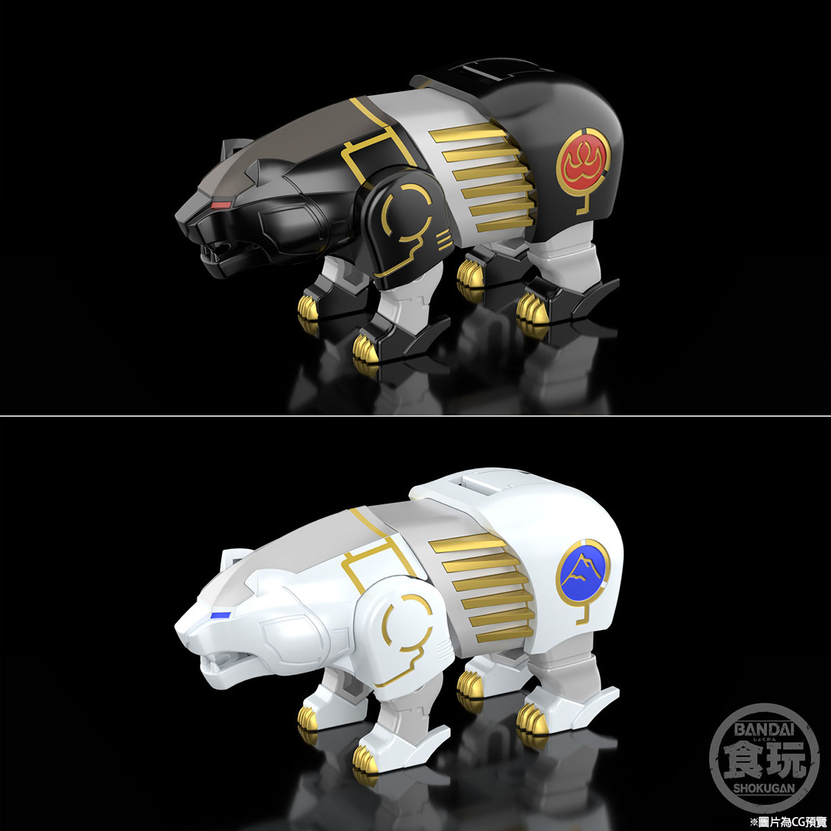 Mô hình robot siêu thú Gao SMP GaoMuscle , Minipla [SHOKUGAN MODELING PROJECT]