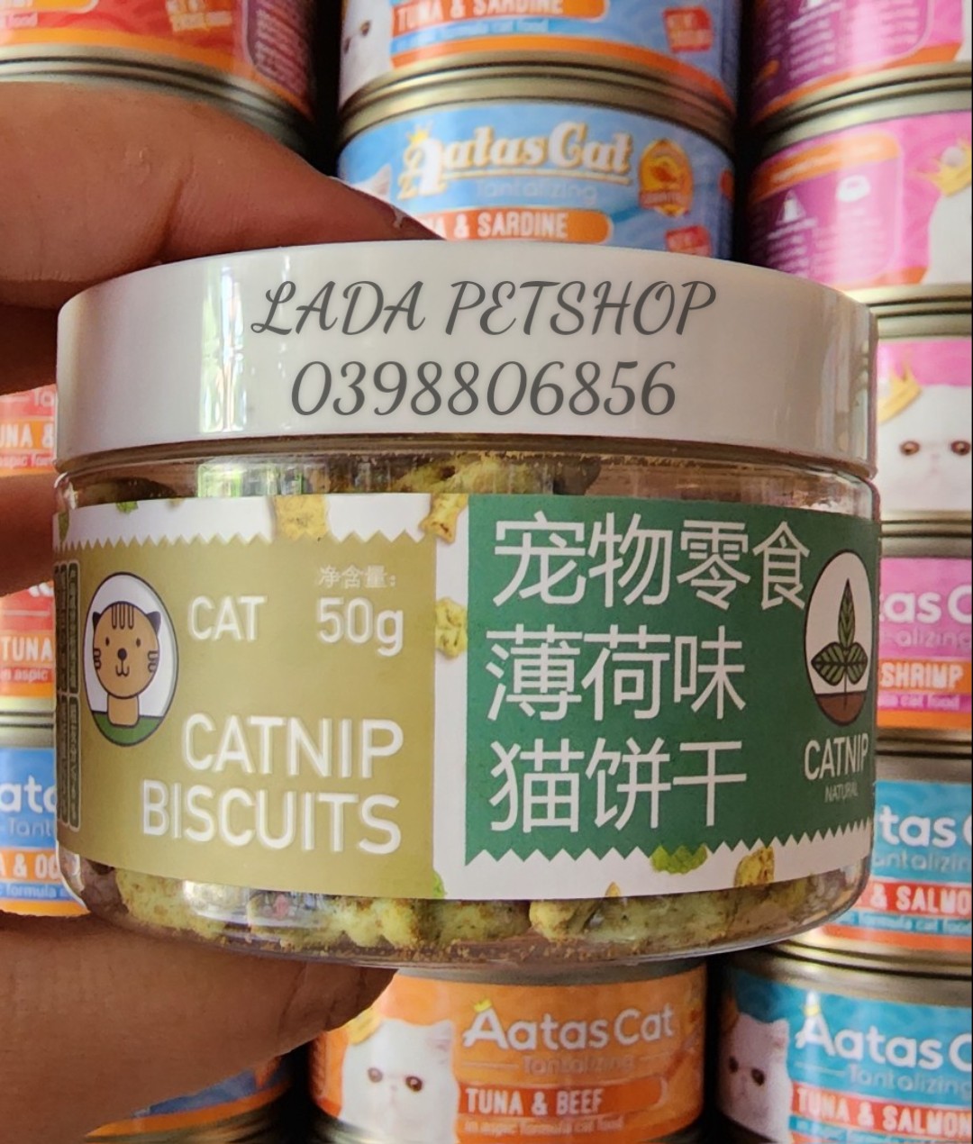 Bánh quy catnip cho mèo
