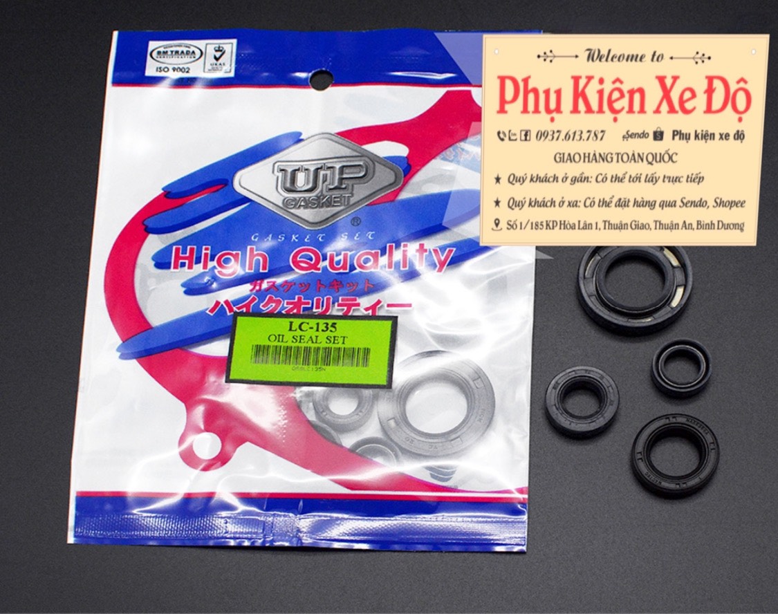 BỘ PHỐT NHỚT MÁY UP CHO EXCITER CÁC ĐỜI