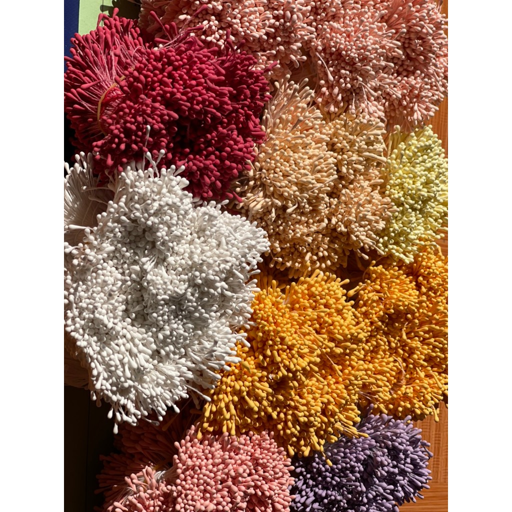 Nhụy bột làm HOA MAI, HOA ĐÀO handmade