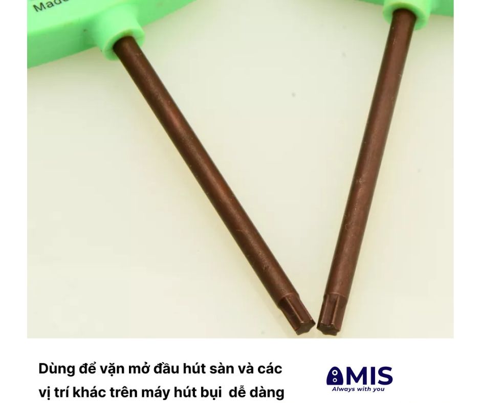 TUA VÍT VẶN ỐC MÁY HÚT BỤI CAO CẤP