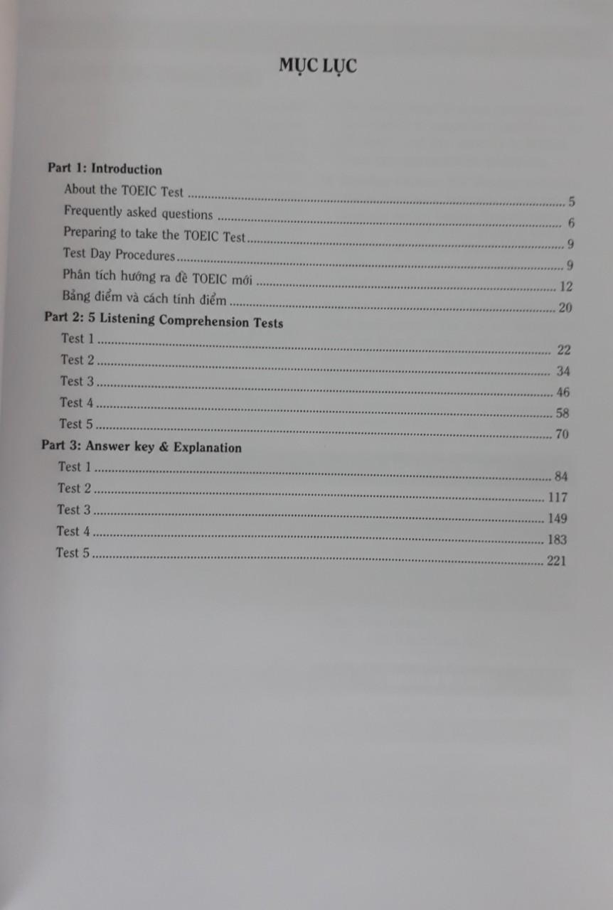 [HCM]New TOEIC LC