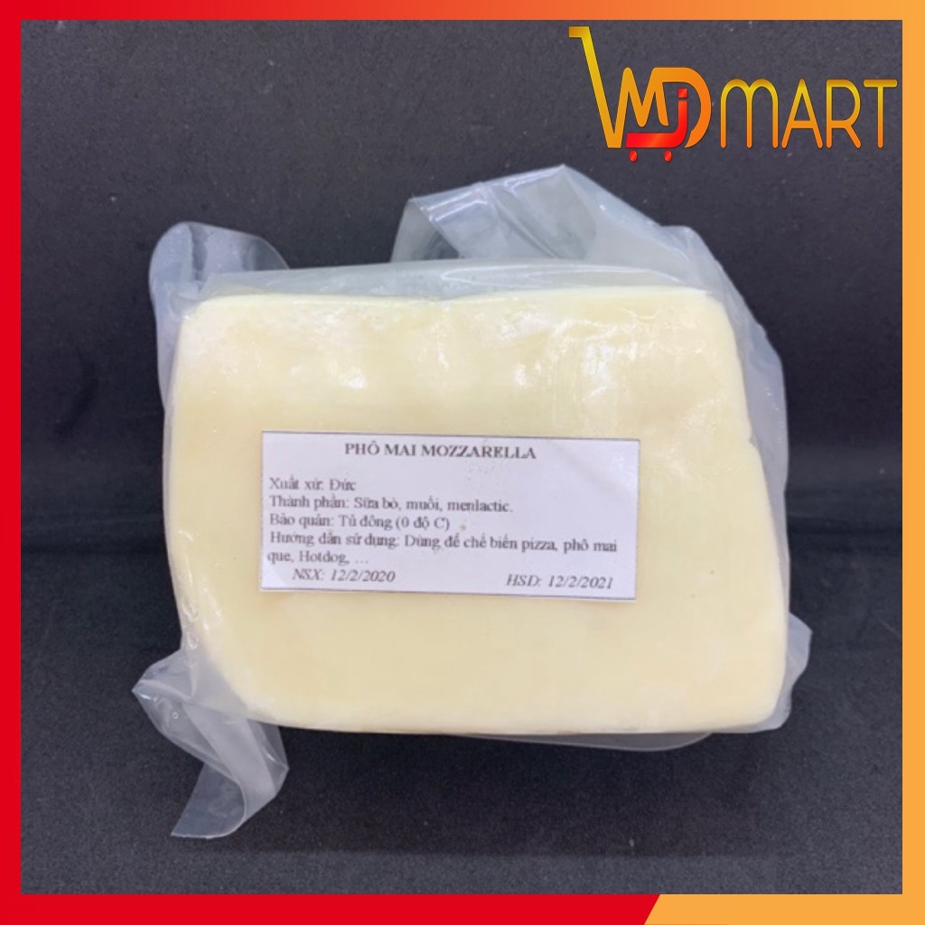 PHÔ MAI MOZZARELLA KÉO SỢI 500G/ TÚI