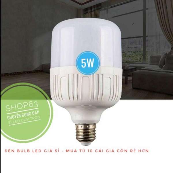 Combo 10 bóng led 5W - đèn bulb siêu sáng tiết kiệm điện