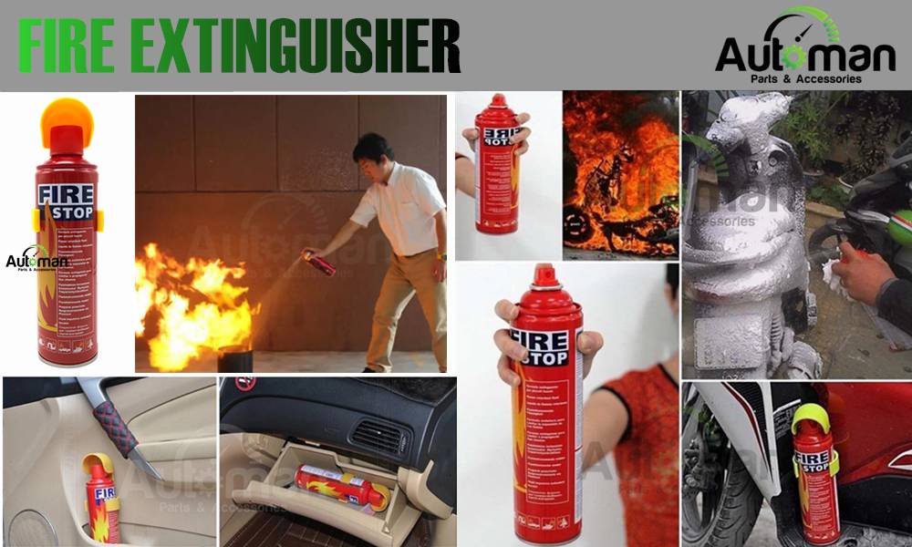 Bình Cứu Hỏa Dập Cháy Mini 500ml Tiện Dụng