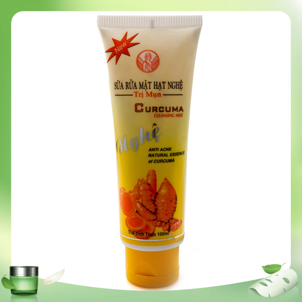 Sữa rửa mặt hạt nghệ ngừa mụn Thorakao100g