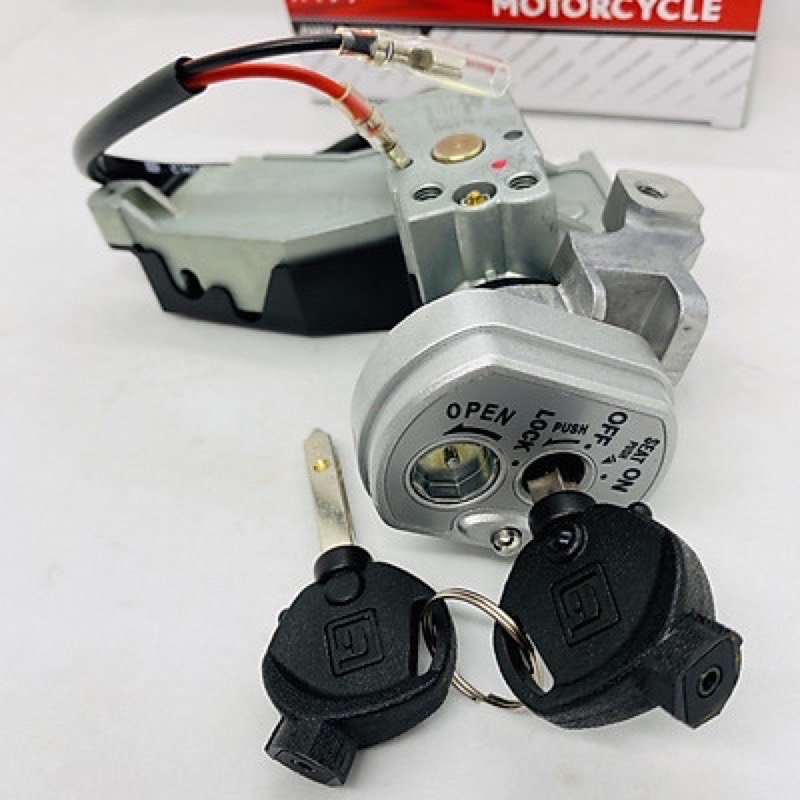 Bộ Ổ Khoá 6 Cạnh Xe Future Neo 2 Dây