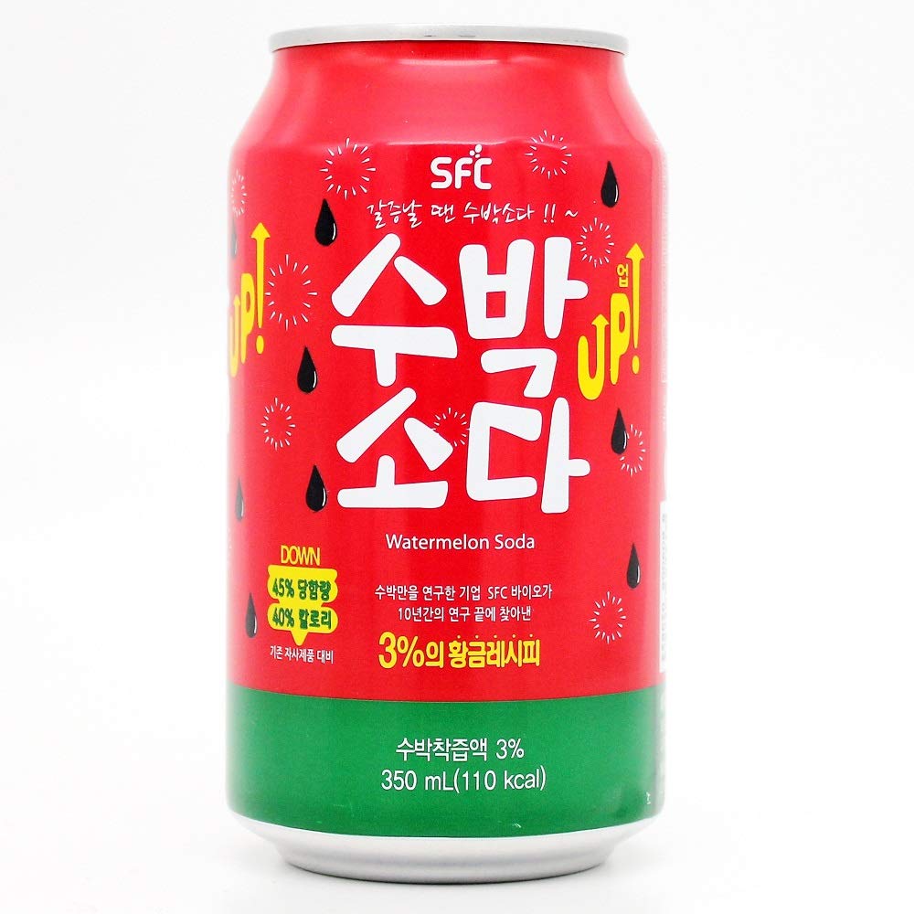 (5 Vị) Nước Soda SFC Hàn Quốc 350ml