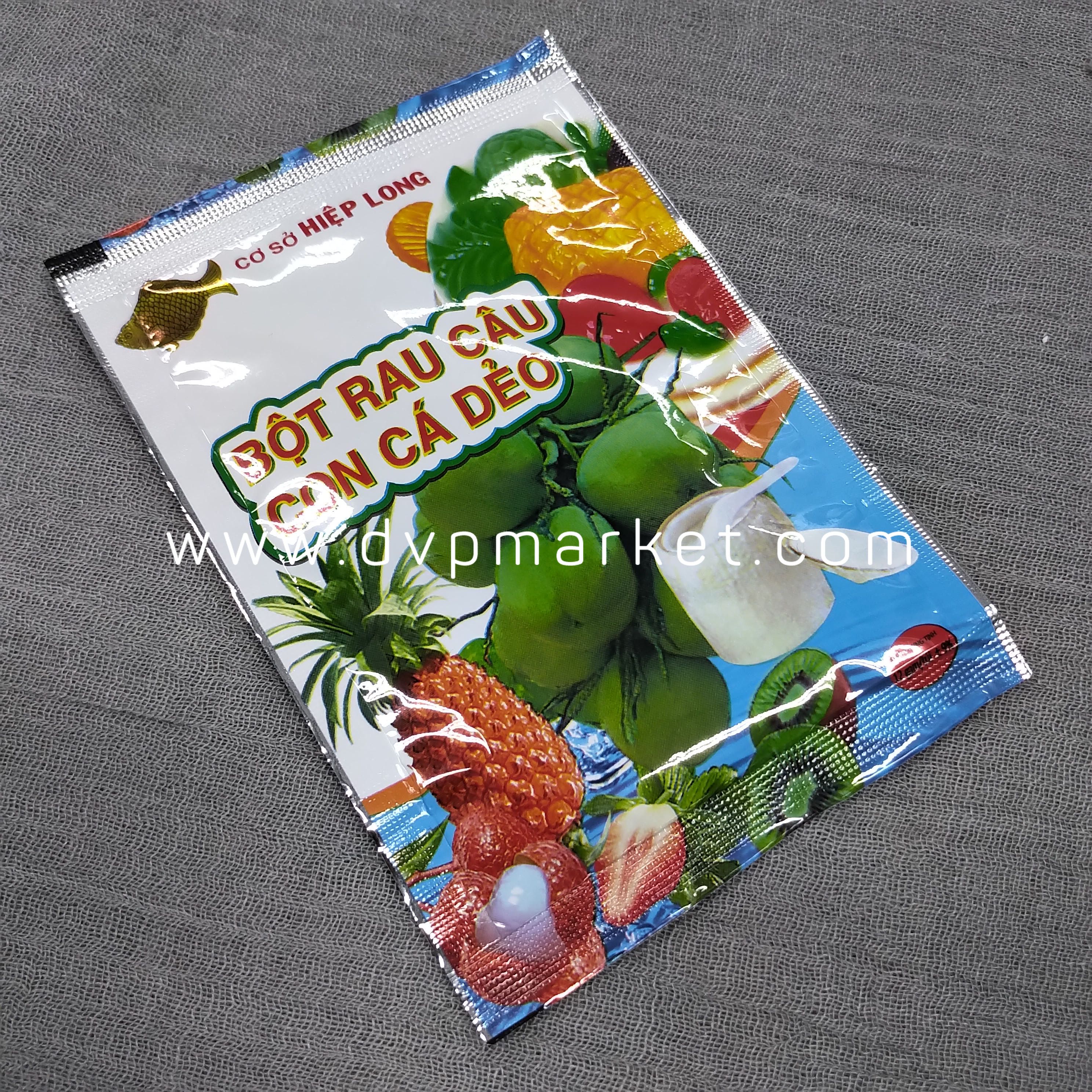 Bột rau câu con cá dẻo Hiệp Long 10G