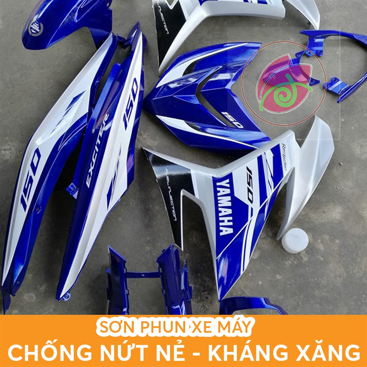 Sơn xịt Samurai Màu Xanh GP Yamaha Exciter Y3973