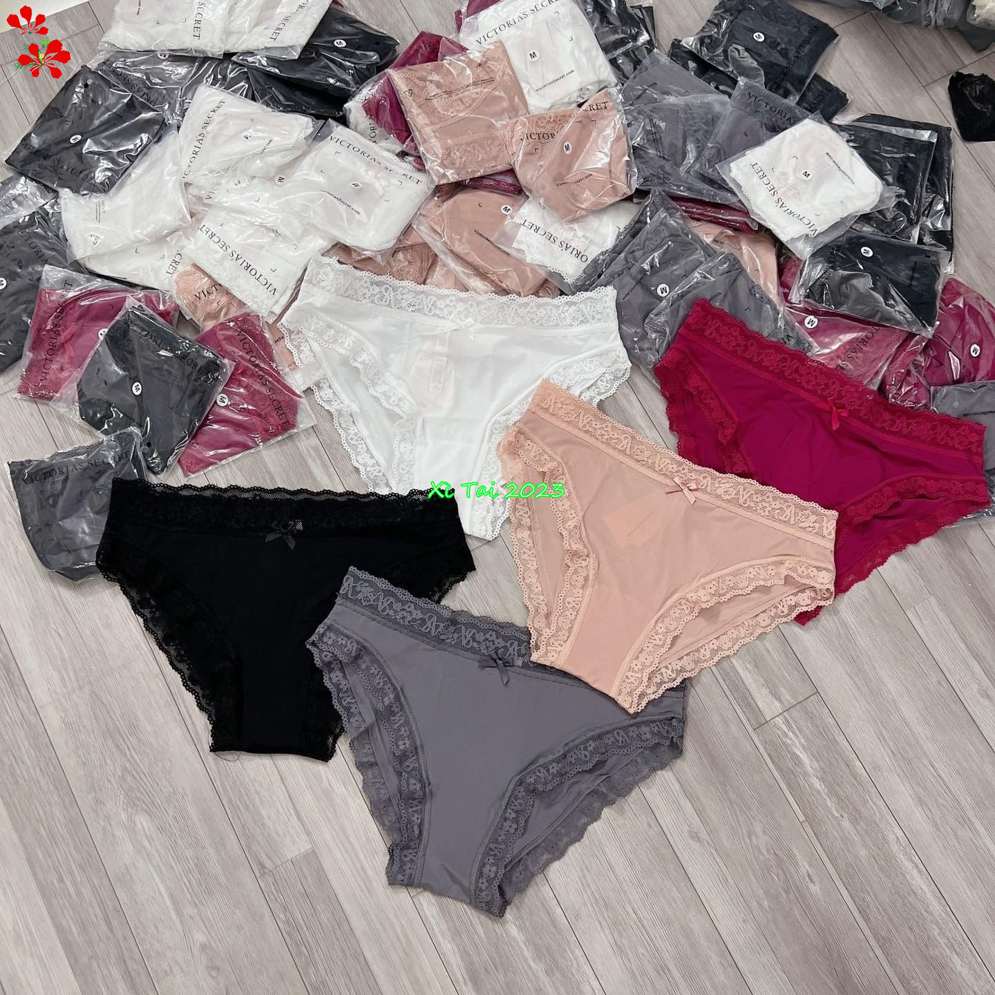 Set 5 Quần lót cao cấp cạp ren Vic