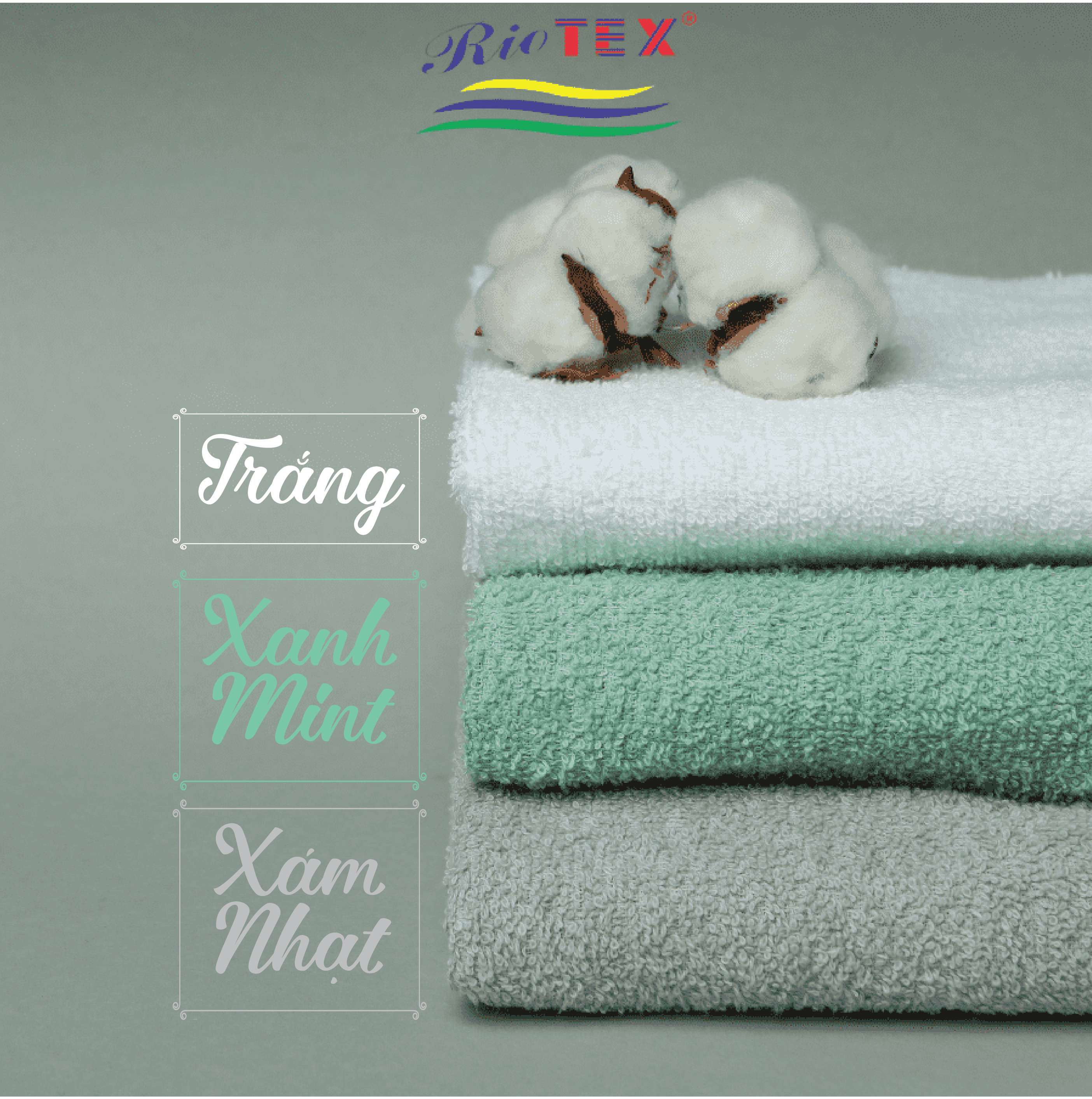 [HCM]Khăn tắm khăn mặt Organic 60*120cm và 34*78cm