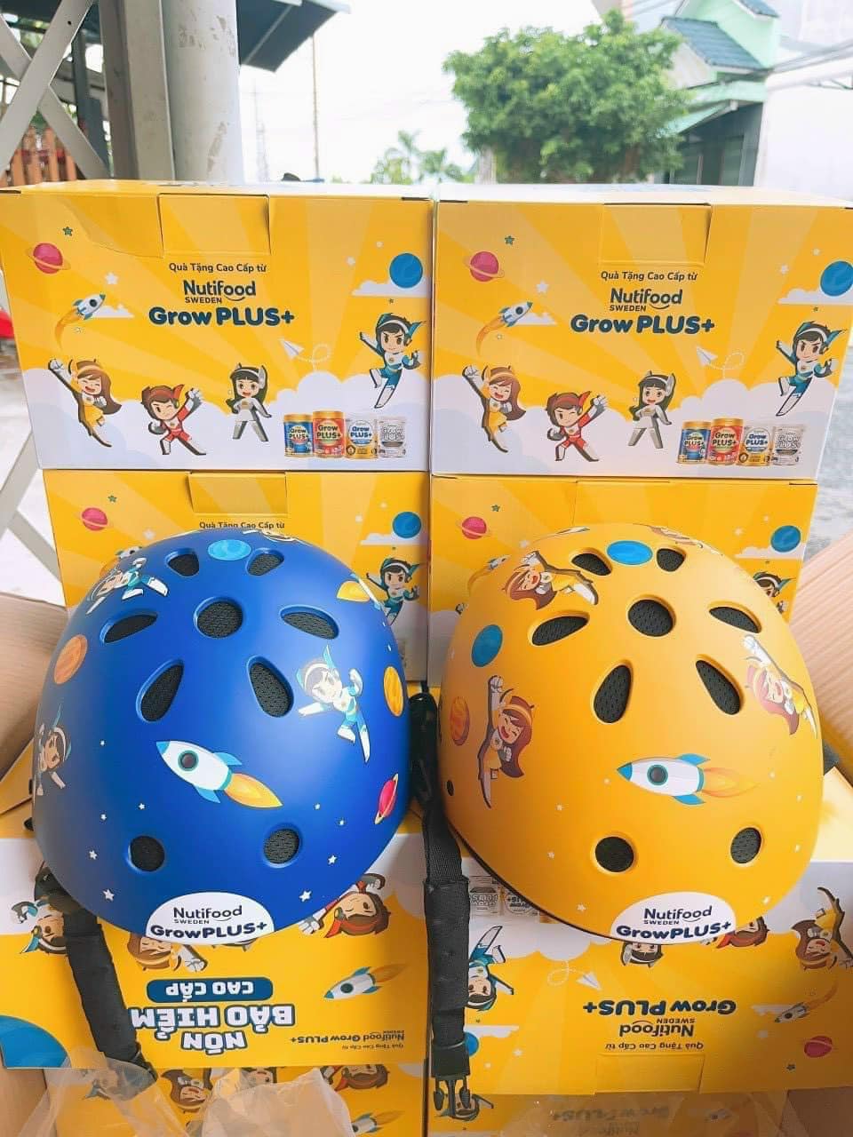NÓN BẢO HIÊM CHO BÉ GROWPLUS