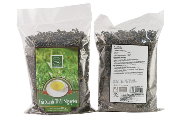 Trà xanh Thái nguyên Phúc Long 200g