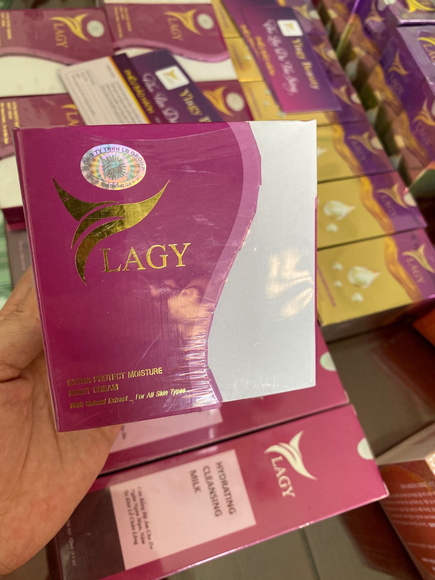 Combo YLAGY 2 sp Kem Face YLAGY Và Serum YLAGY