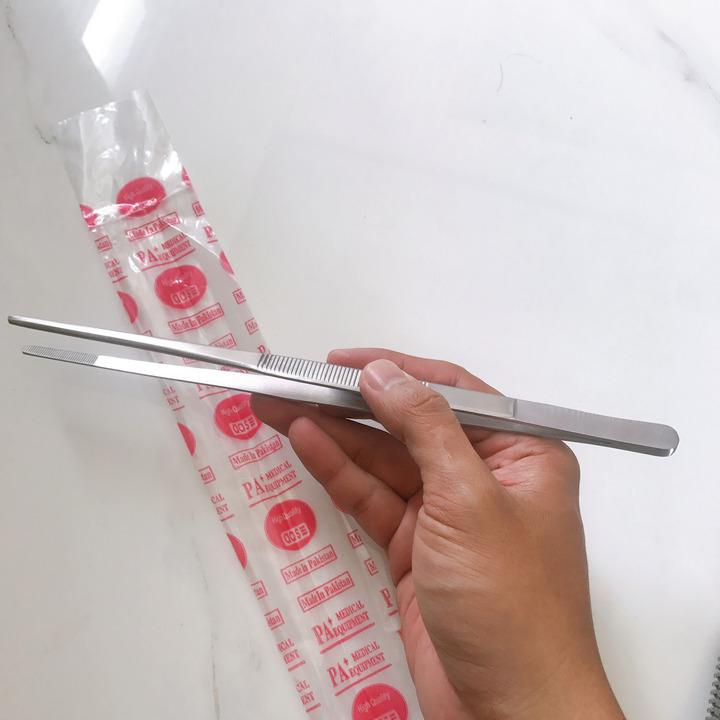 Nhíp Trồng Cây Thủy Sinh 28cm, Chất Liệu Inox, Sáng Bóng, Giúp Bạn Trồng Cây Dễ Dàng Hơn