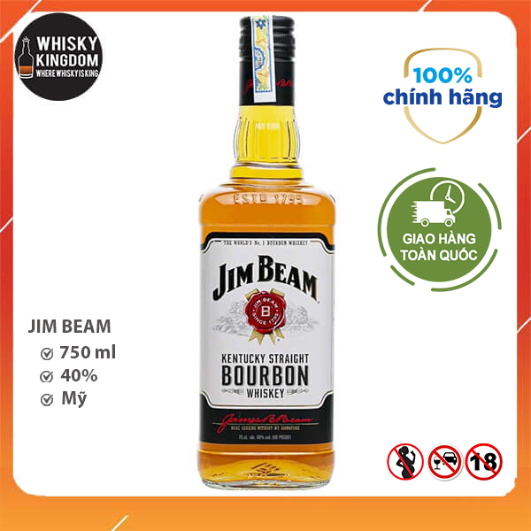 JIM BEAM genuine bourbon whiskey mixes cocktails