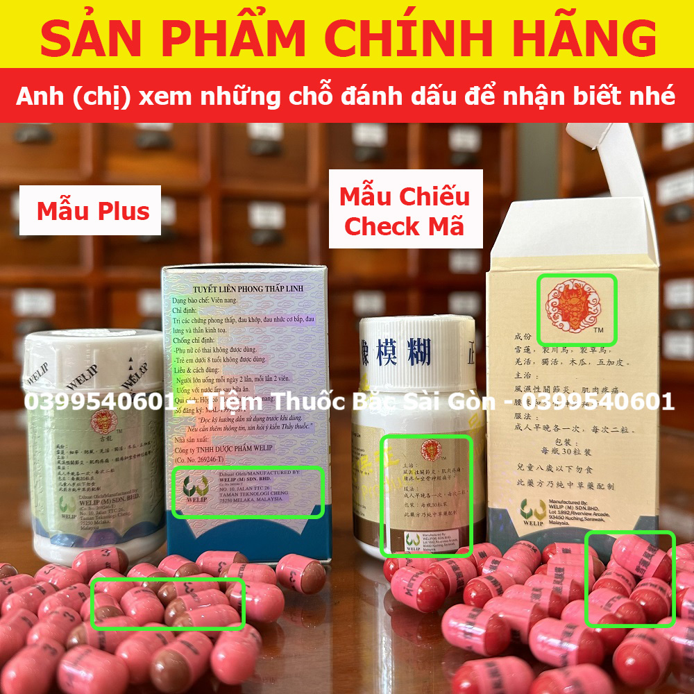 Tuyết Liên Phong Thấp Linh Malaysia - Saurean Fong Sep Lin Hộp 30 viên ( chính hãng, date mới)