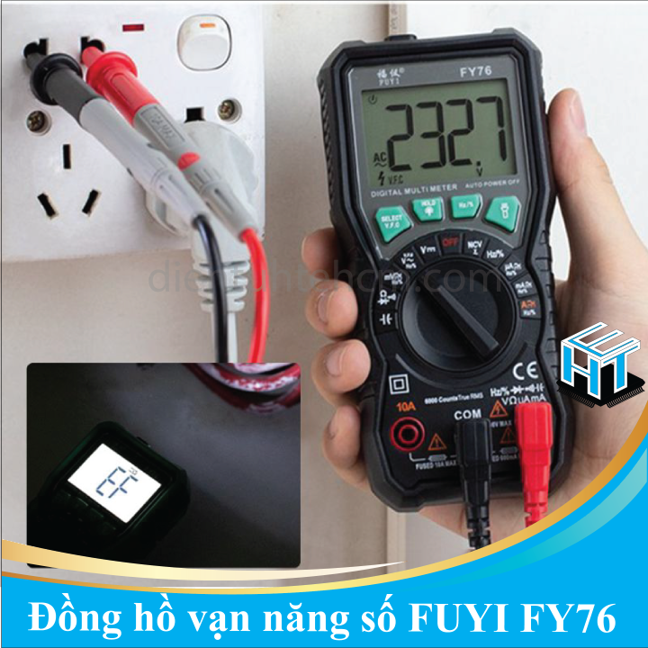 Đồng hồ vạn năng số FUYI FY76