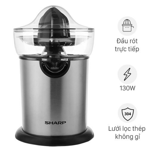 Máy Vắt Cam Sharp EJ-J130-ST-Hàng Chính Hãng