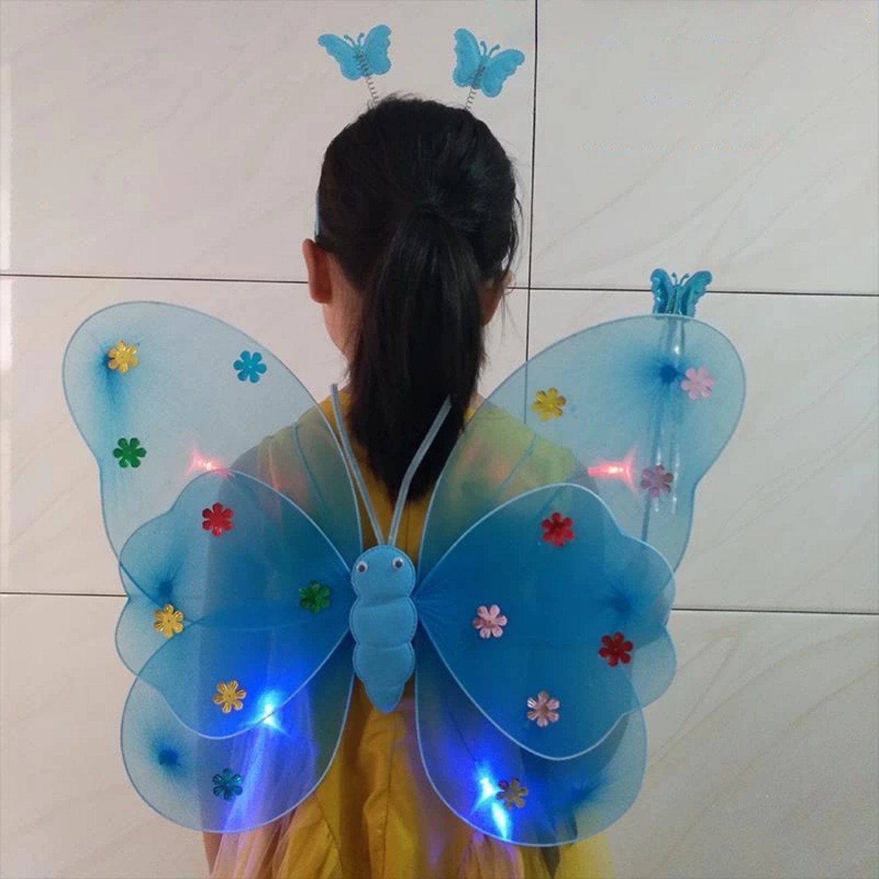Đồ Chơi hóa Trang Cánh Bướm Thiên Thần Có Đèn
