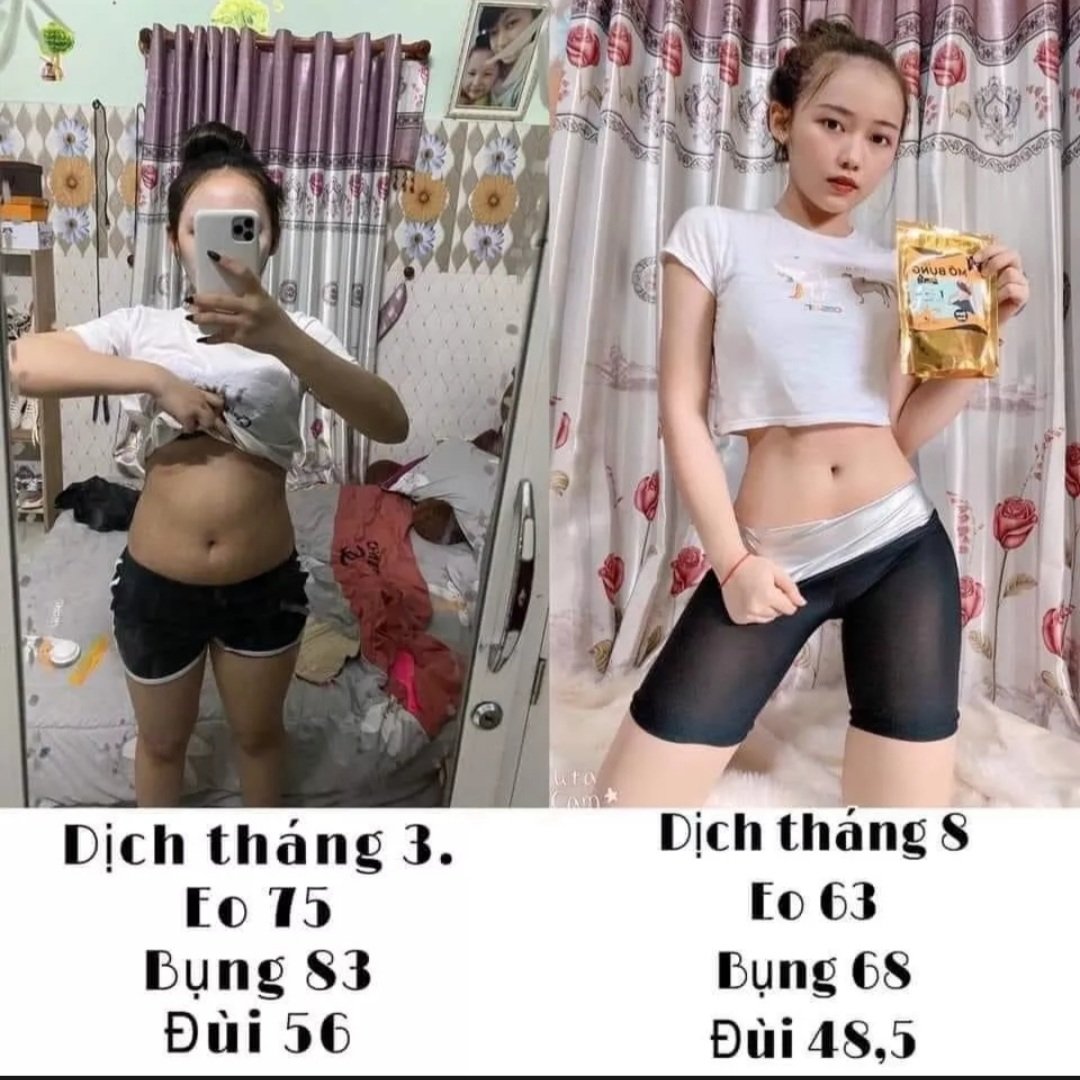 Bột giảm mỡ bụng MỊ Hương