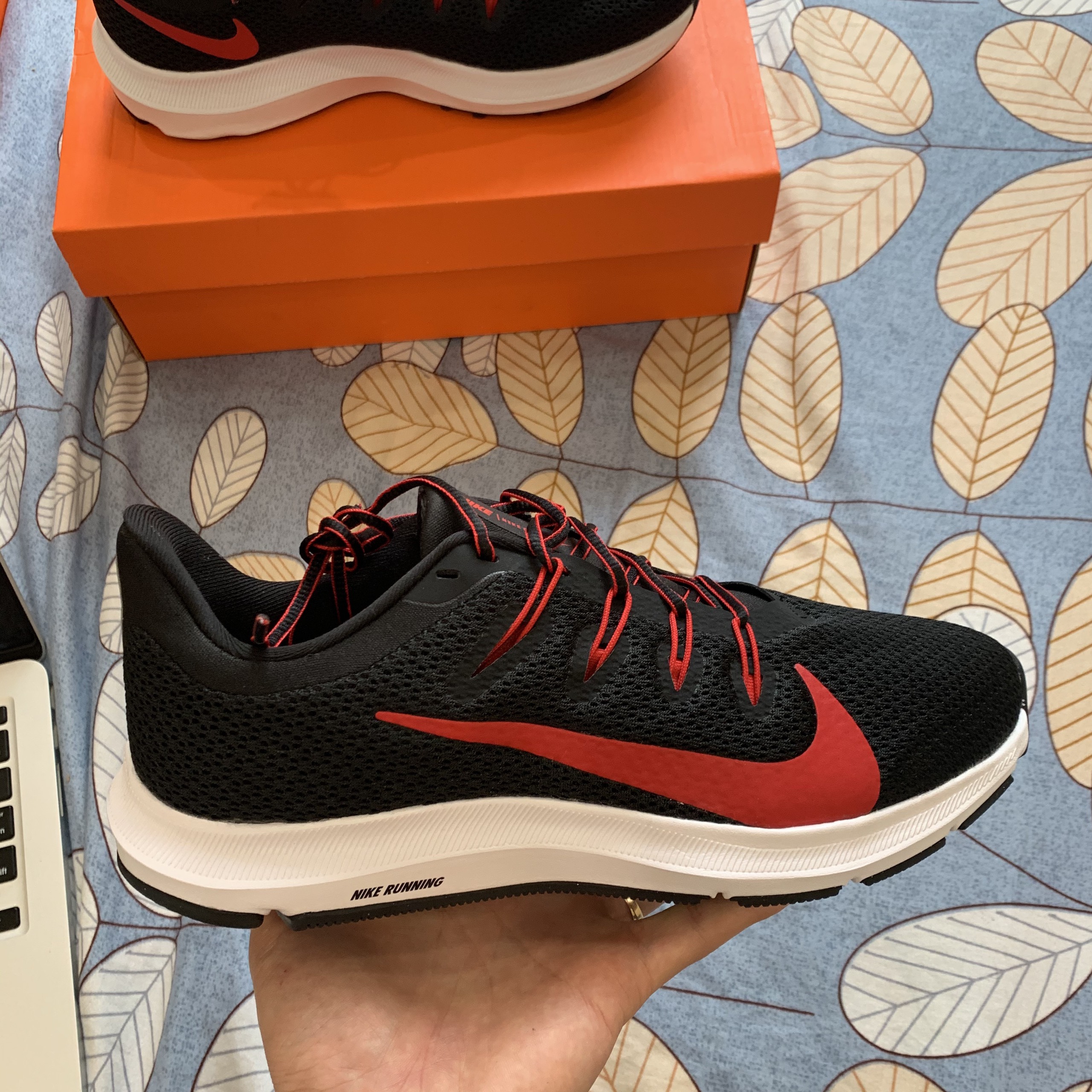 Nike Quest 4 M DA1105-002 running shoe black - KeeShoes
