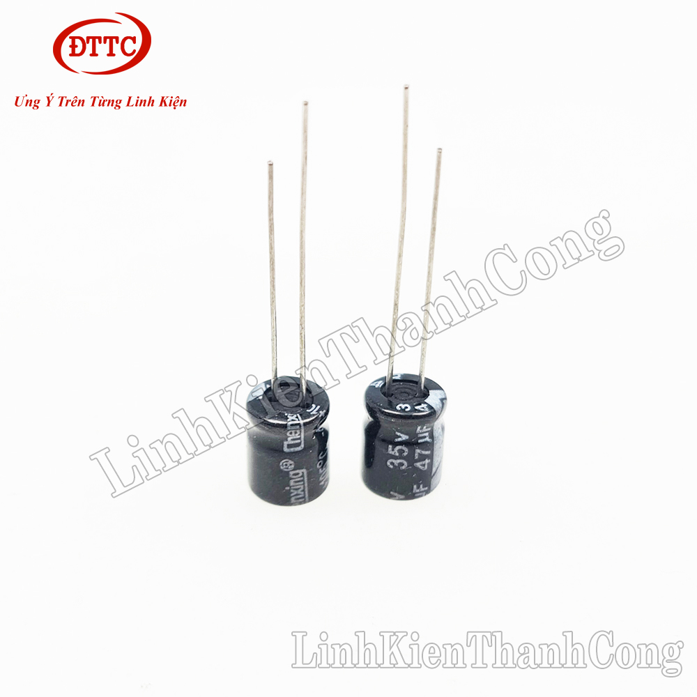 Bộ 5 Chiếc Tụ Hóa 47uF 35V (5x11mm)